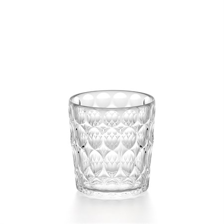 bicchiere basso vanity decoro n1 trasparente